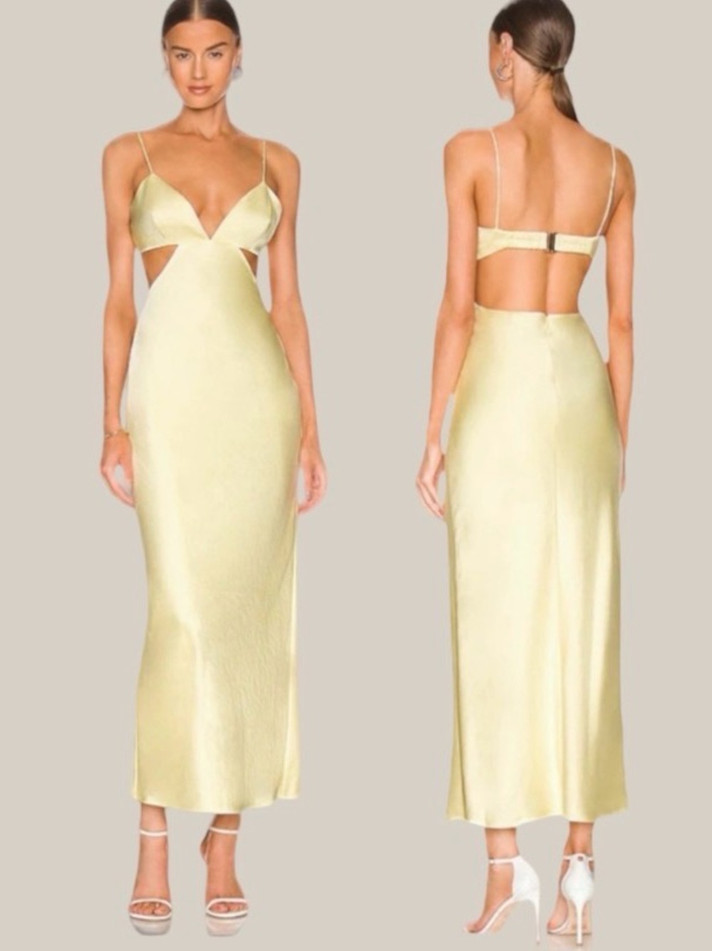 Significant Other by Anthropologie - Jacy Dress in Soft Yellow
